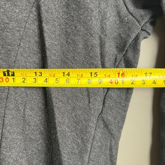 Laura Hlavac Ruffle Duster Sweater Cardigan  Long tie front jacket Size M - Picture 6 of 7